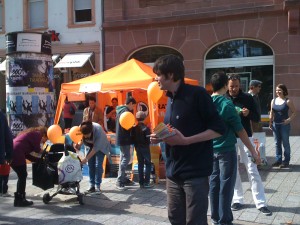 BTW-Infostand - 21.09.2013